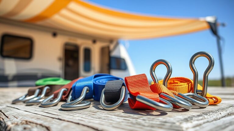 top awning tie down kits