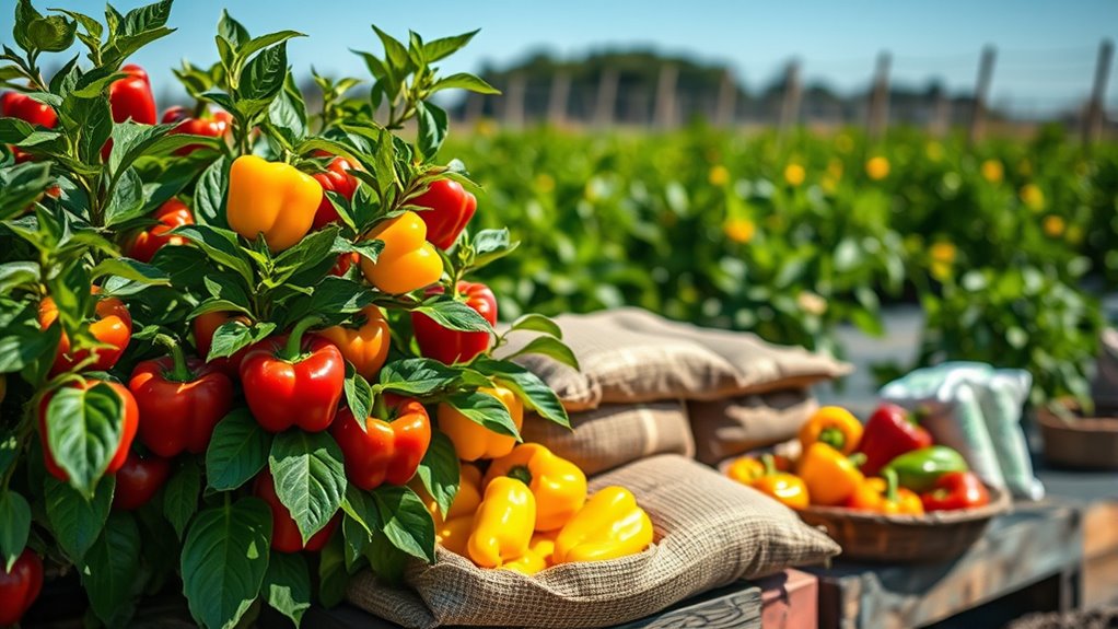 top bell pepper fertilizers