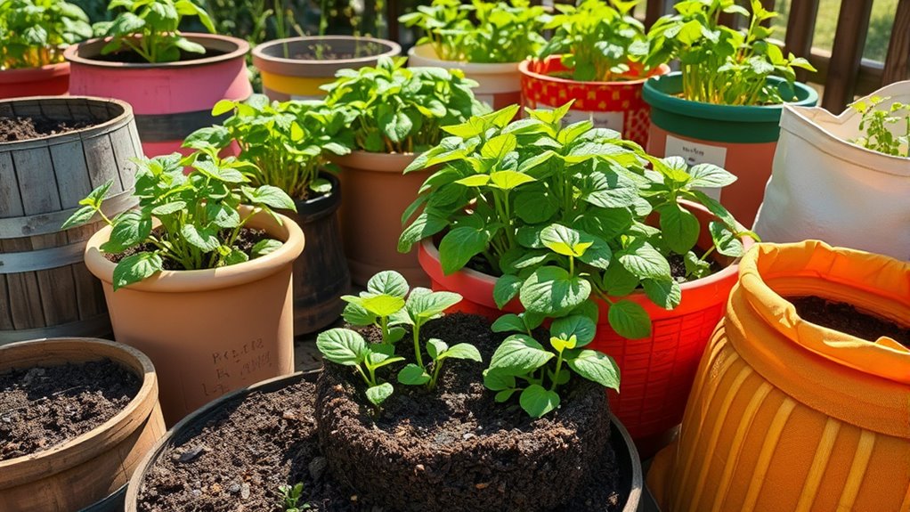 top containers for potatoes