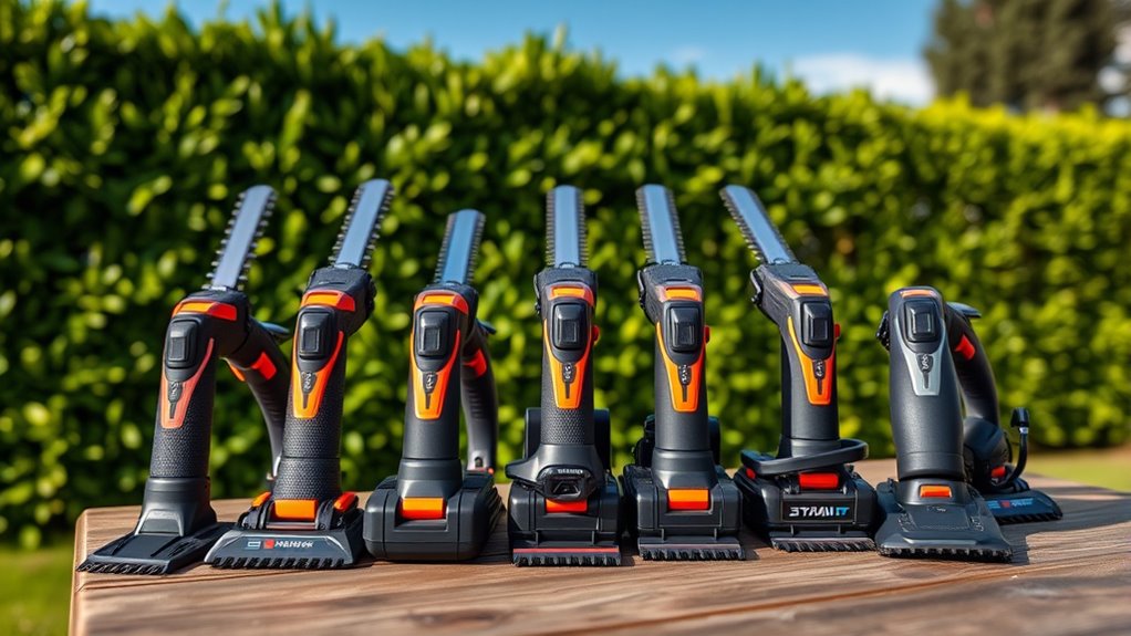 top cordless hedge trimmers