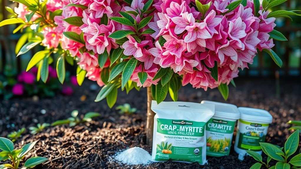 top crape myrtle fertilizers