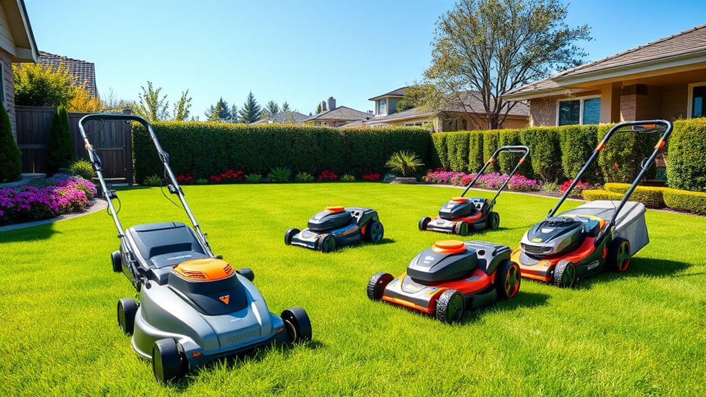 top electric lawn mower options
