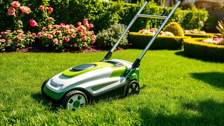 top electric lawn mowers