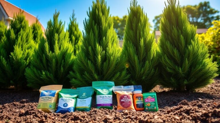 top fertilizers for arborvitae