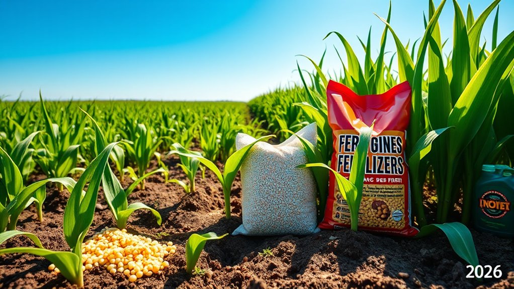 top fertilizers for corn