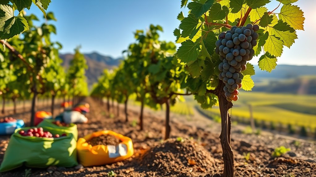 top fertilizers for grapes