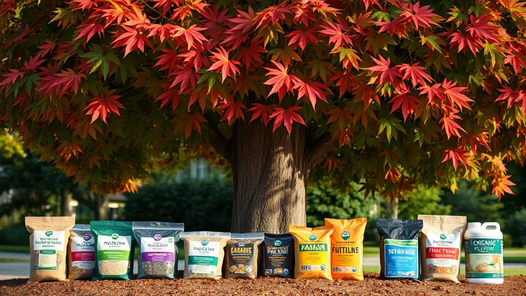 top fertilizers for maples