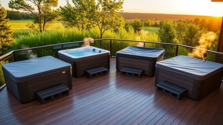 top hot tub cover options