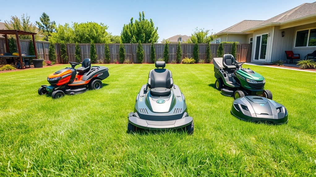 top lawn mowers for large yards