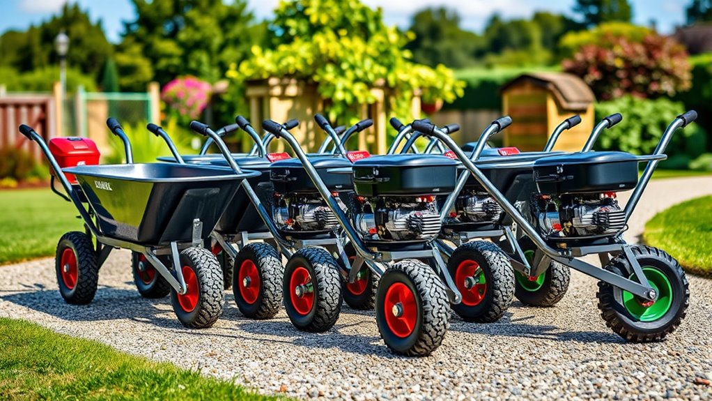 top motorized wheelbarrows 2026