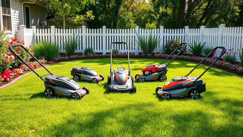 top small lawn mower picks