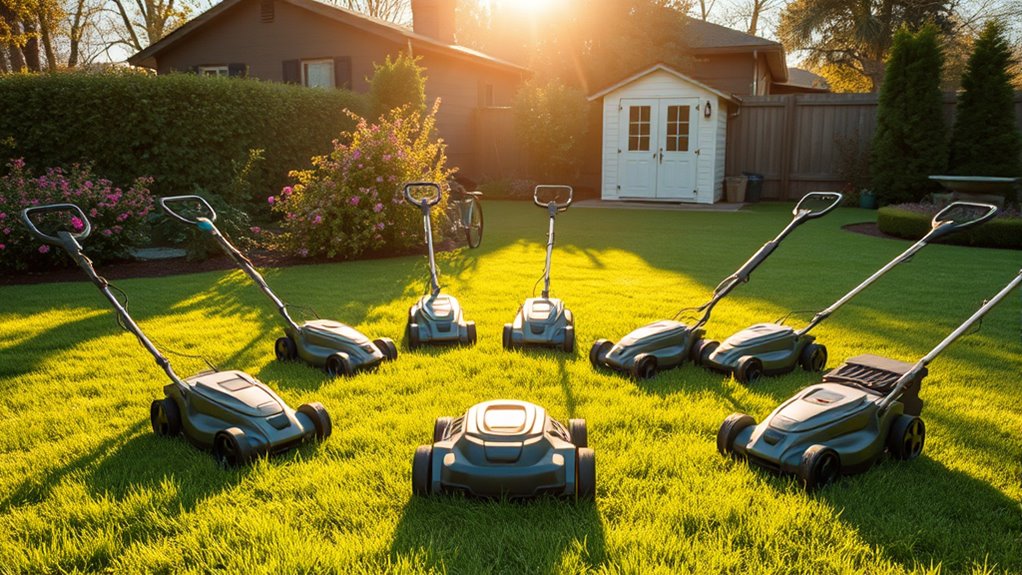 affordable electric lawn mowers