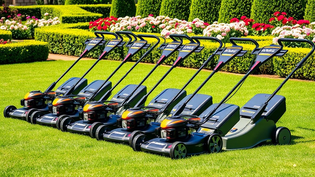 affordable gas lawn mowers