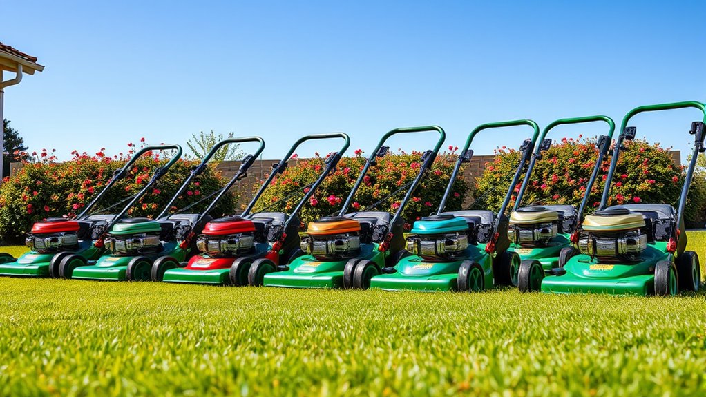 affordable gas mowers under 300