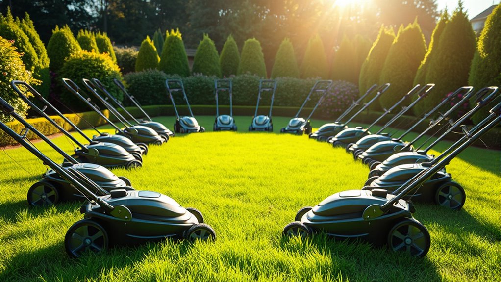 affordable professional lawn mowers