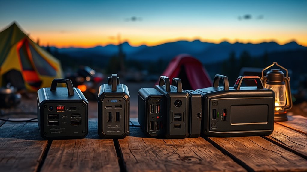 battery capacity ports weight