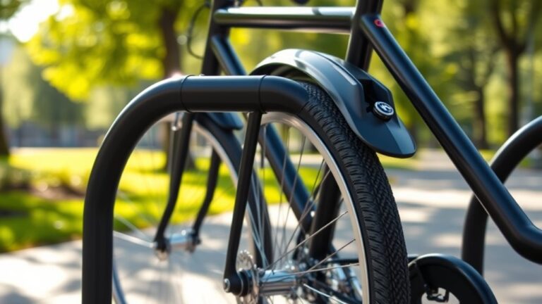 bike racks compatible with fenders