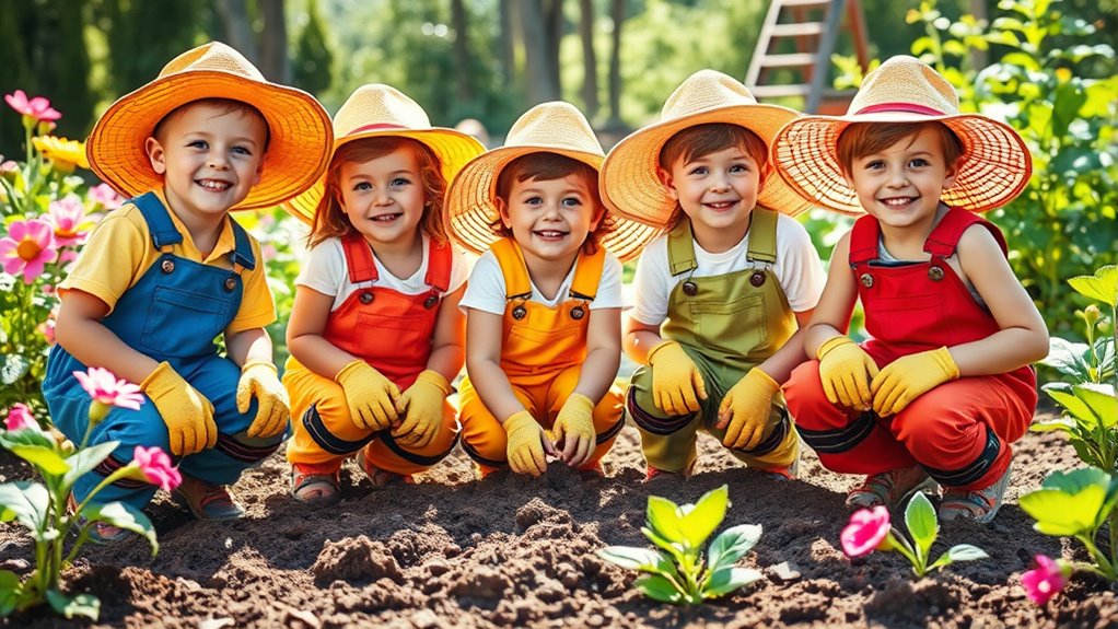child friendly gardening apparel