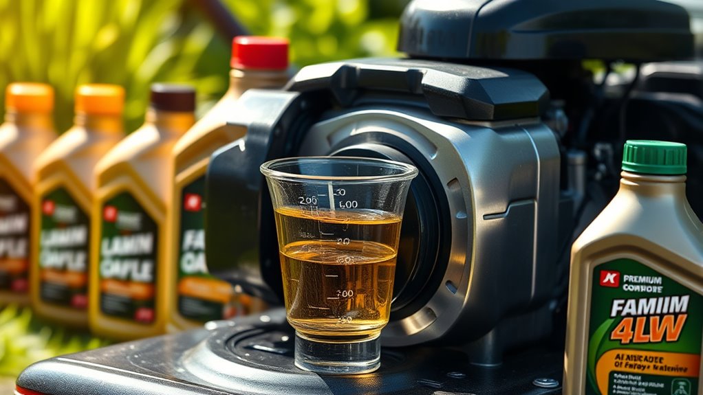 choose appropriate engine oil