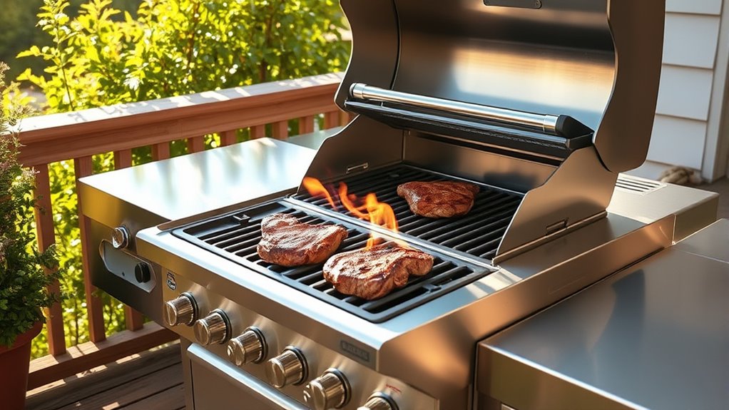choose durable powerful grill