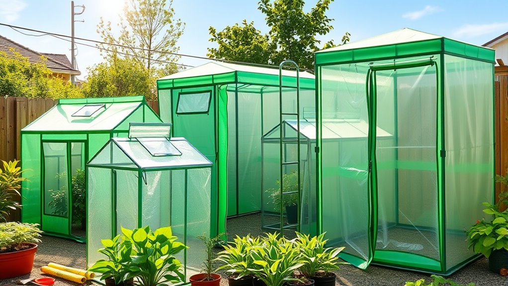 choose durable ventilated greenhouse