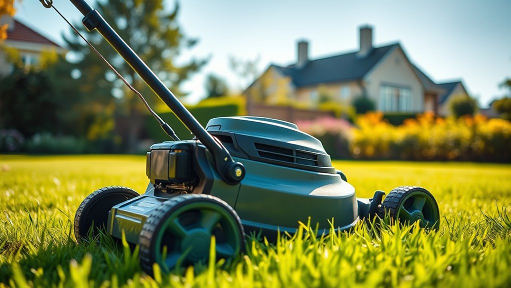 choose efficient easy start mower