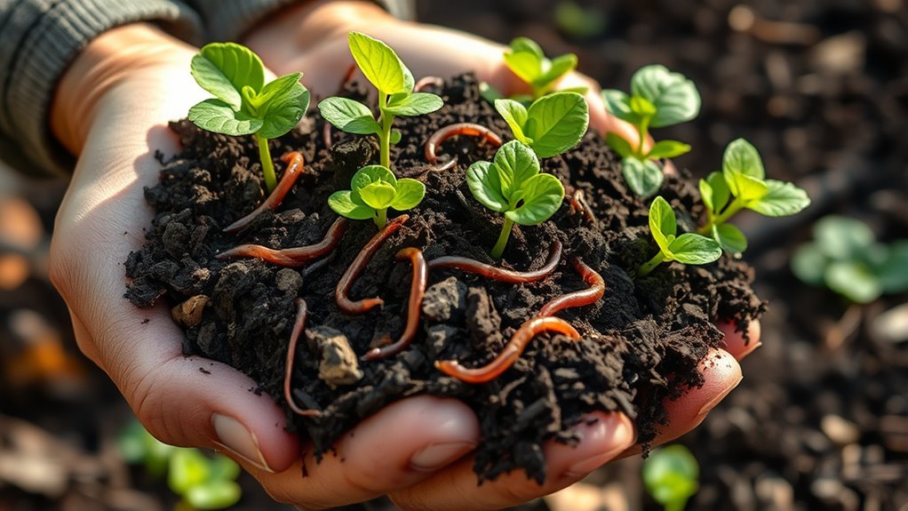 choose nutrient rich well draining soil