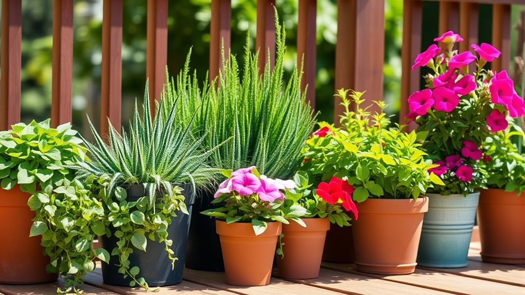 choose plants based on space