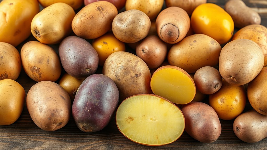 choose potatoes for crispiness