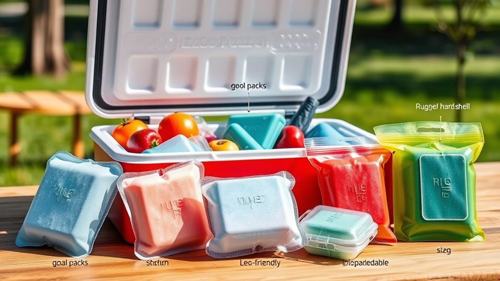choose suitable durable ice packs