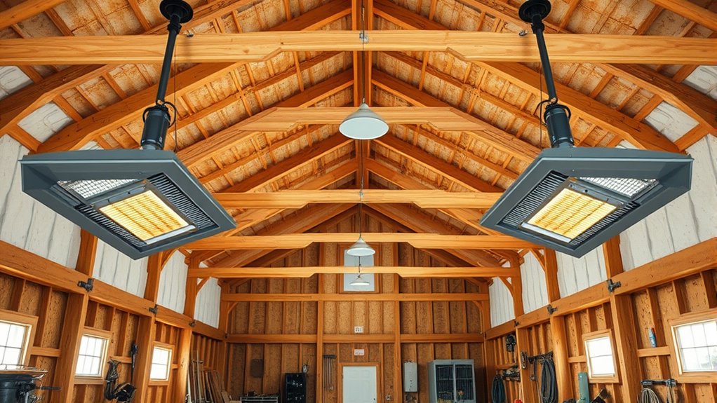 choosing efficient pole barn heaters