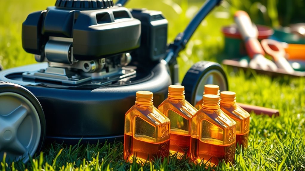 choosing mower oil wisely