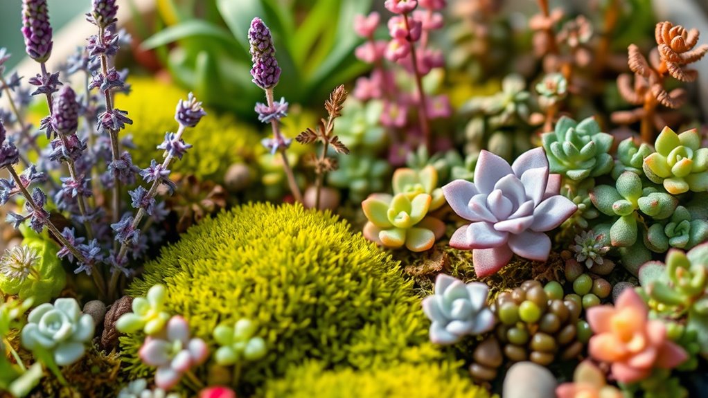 choosing suitable fairy garden plants