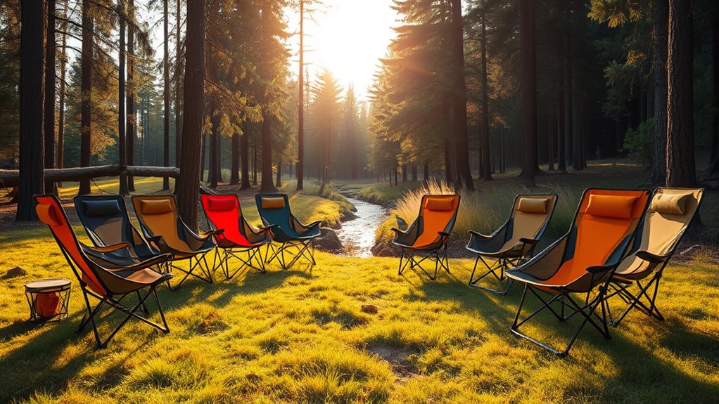 comfortable camping chair options