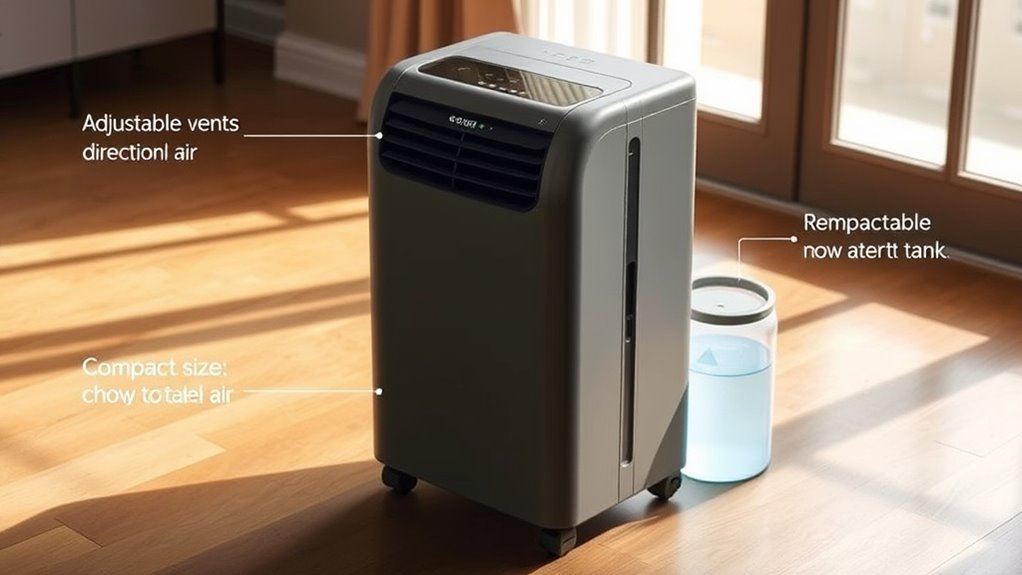 cooling capacity and portability