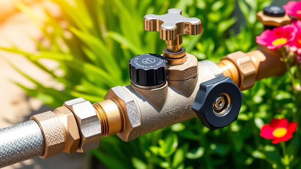 durable controllable leak proof splitter