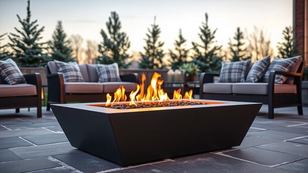 gas fire pit considerations
