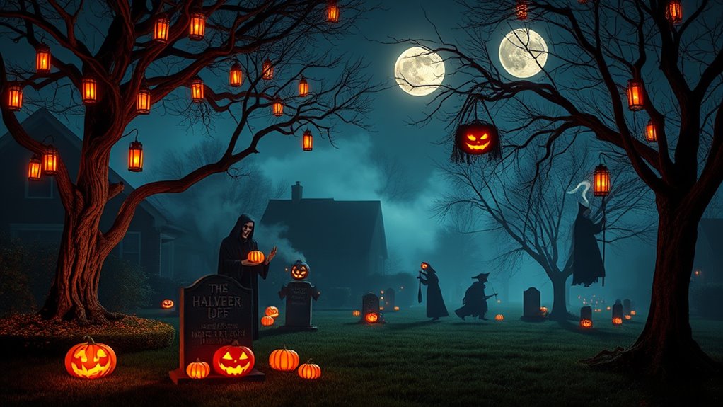 halloween lawn decoration ideas