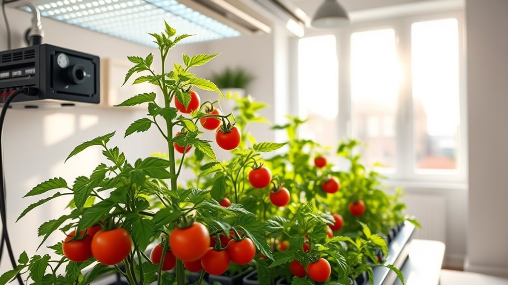 indoor tomato garden considerations