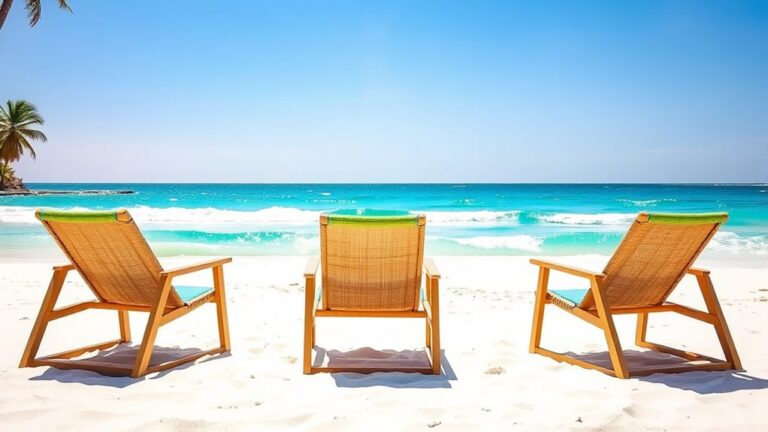 large comfortable beach chairs