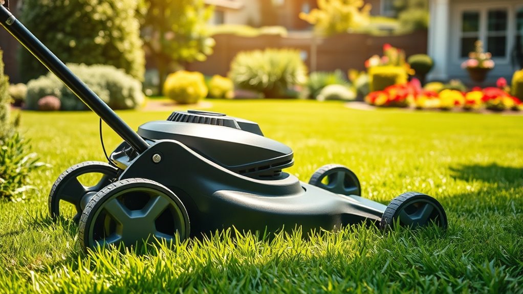 light powerful maneuverable mower