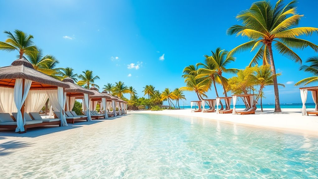 luxury beach cabanas 2026