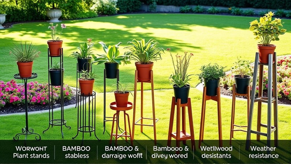 outdoor plant stand considerations