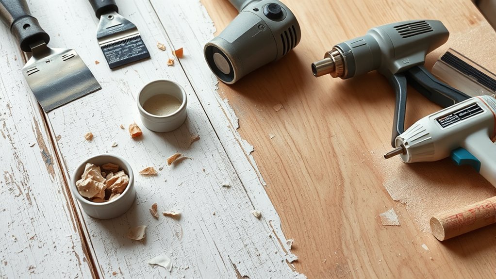 paint removal from wood