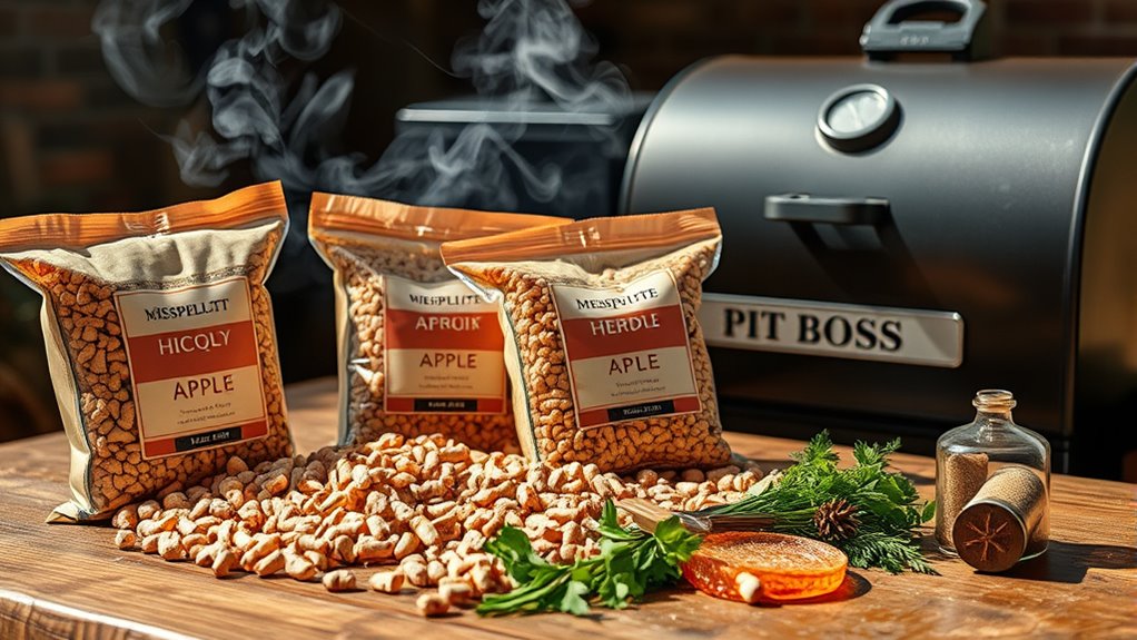 pellet quality and flavor