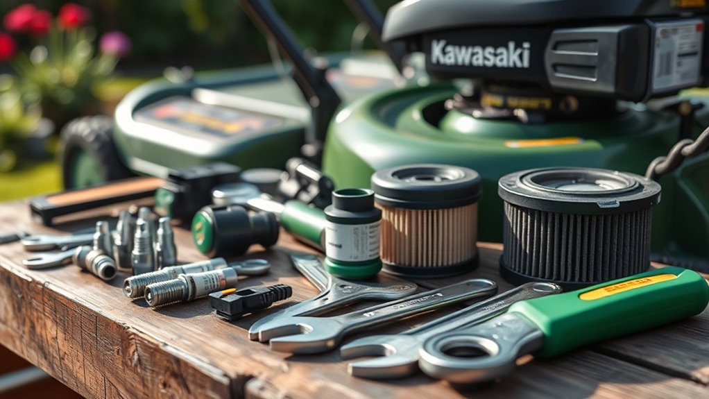 proper mower tune up selection