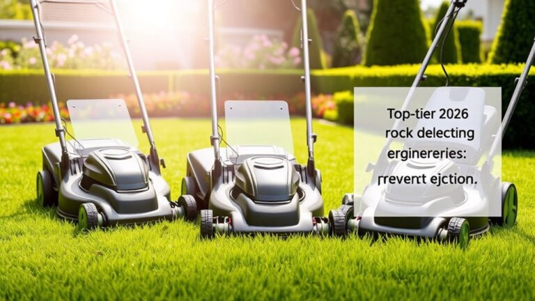 rock free lawn mower options