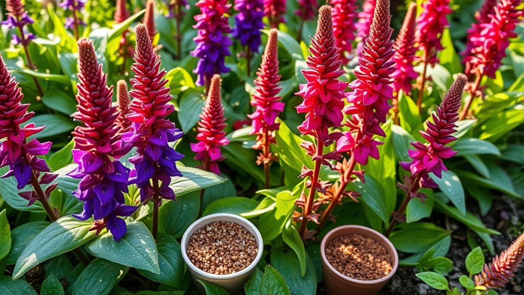 salvia fertilizers for growth