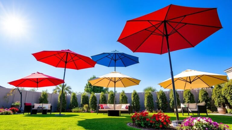 top 15 garden umbrellas