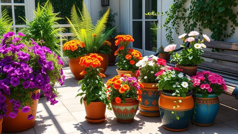 top 15 patio flower ideas